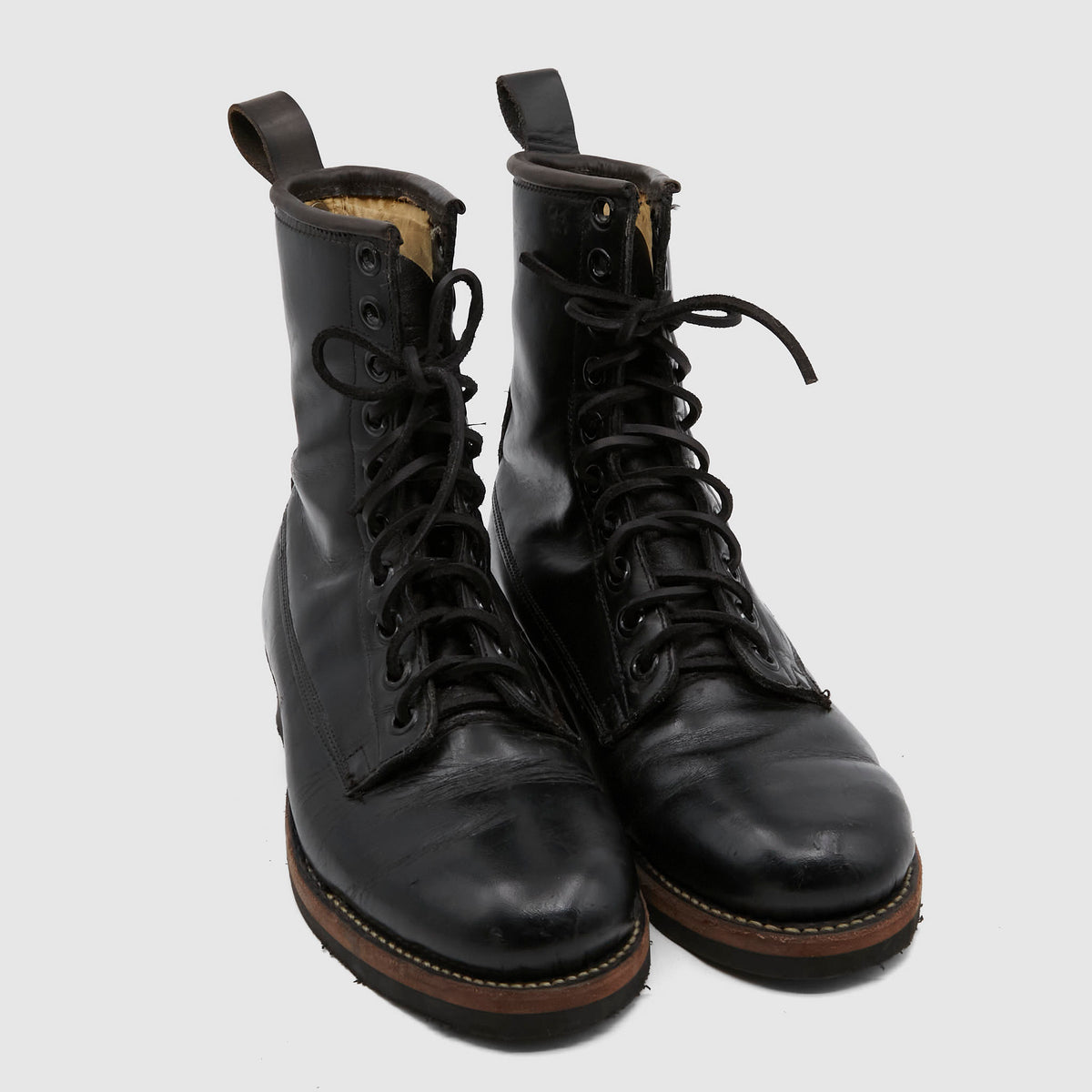 Irregular Vintage Military Boots