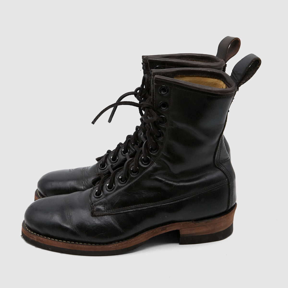 Irregular Vintage Military Boots