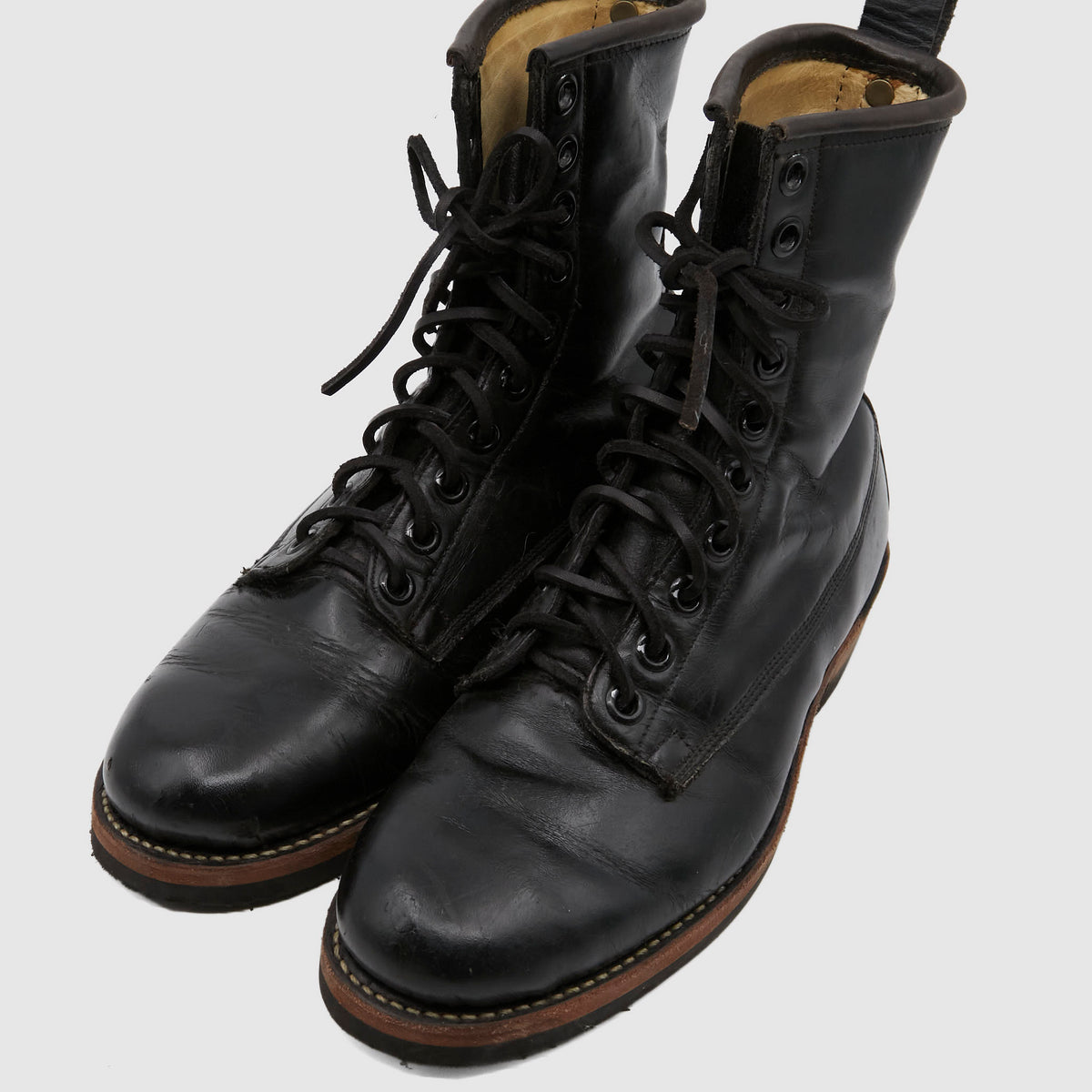 Irregular Vintage Military Boots