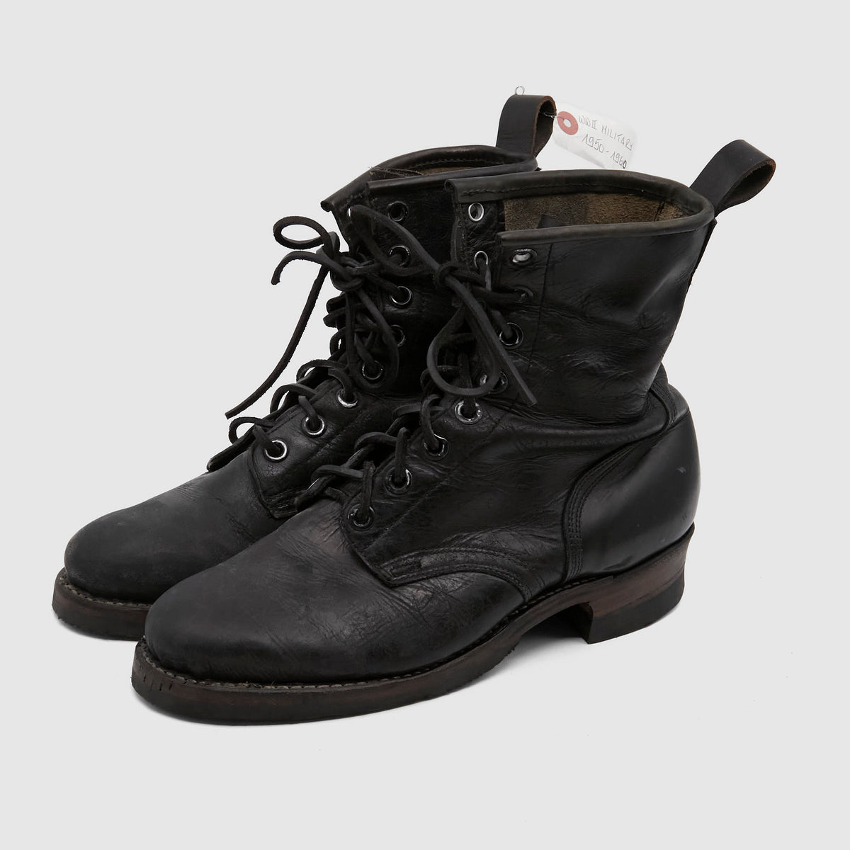 Irregular Vintage Military Boots