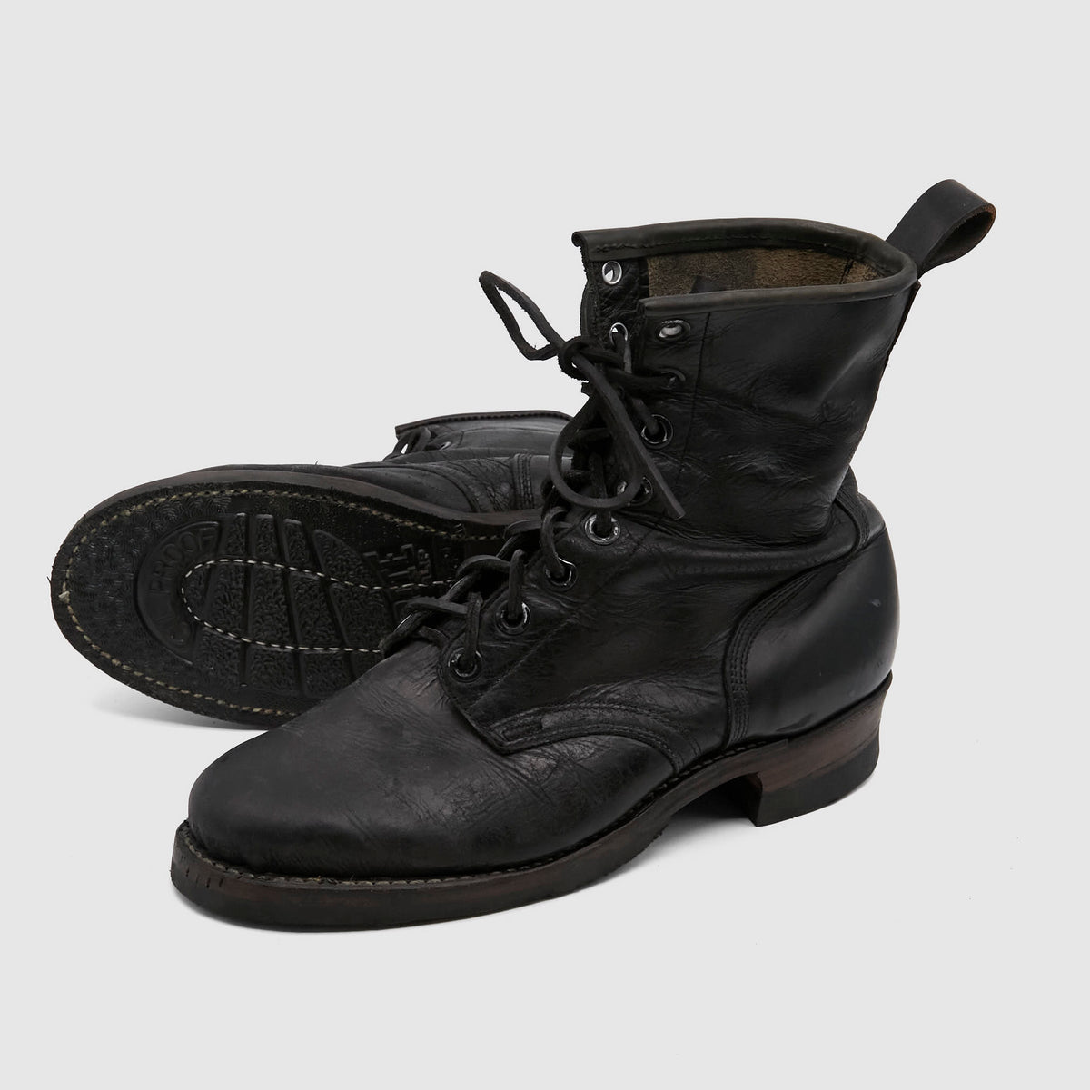 Irregular Vintage Military Boots