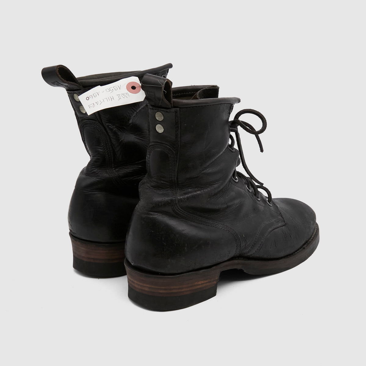 Irregular Vintage Military Boots