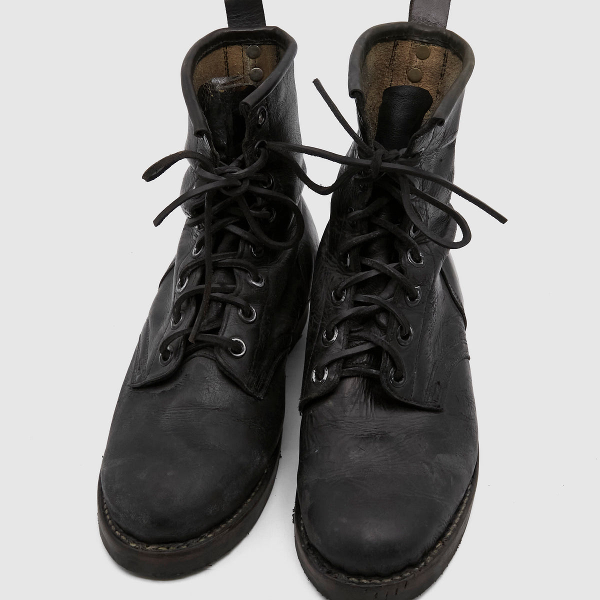 Irregular Vintage Military Boots