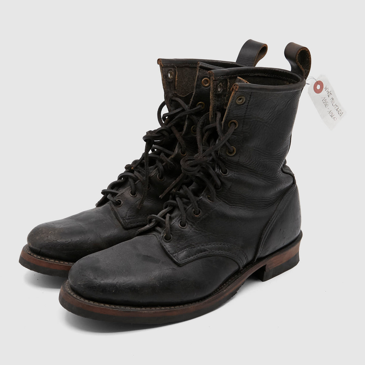 Irregular Vintage Military Boots