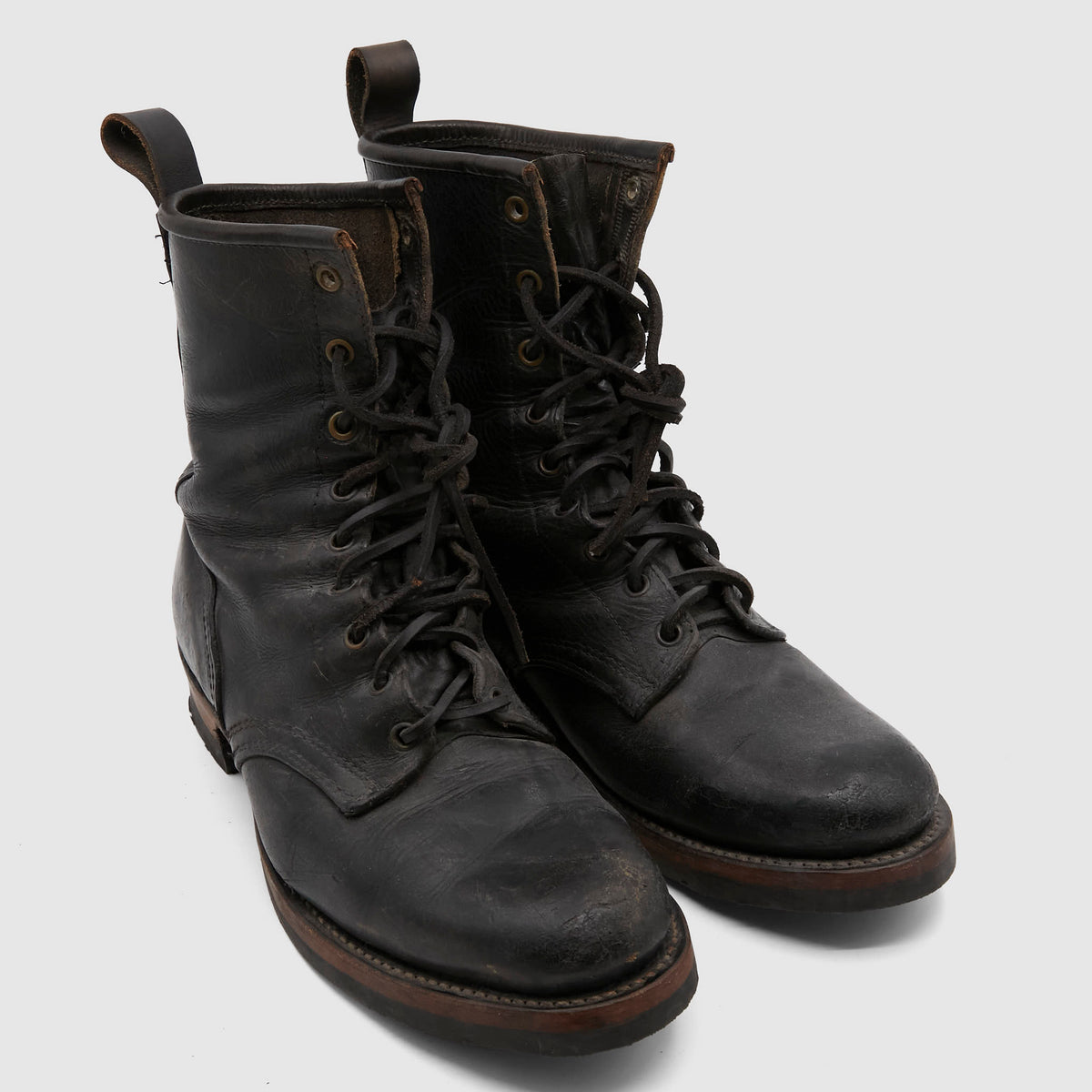Irregular Vintage Military Boots