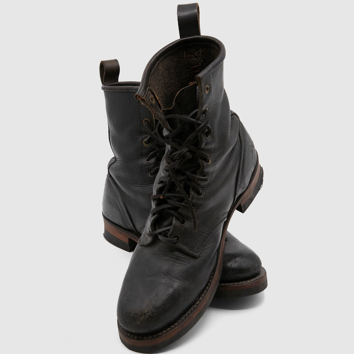 Irregular Vintage Military Boots