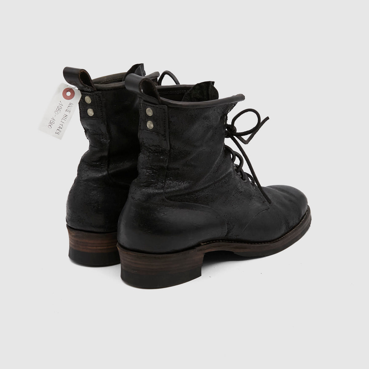 Irregular Vintage Military Boots
