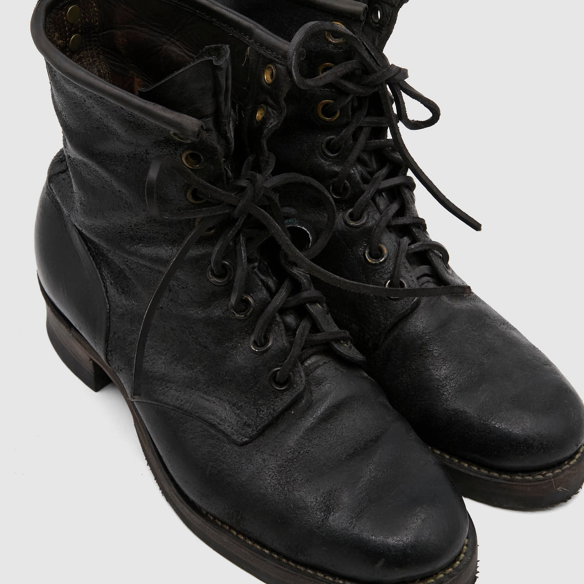 Irregular Vintage Military Boots