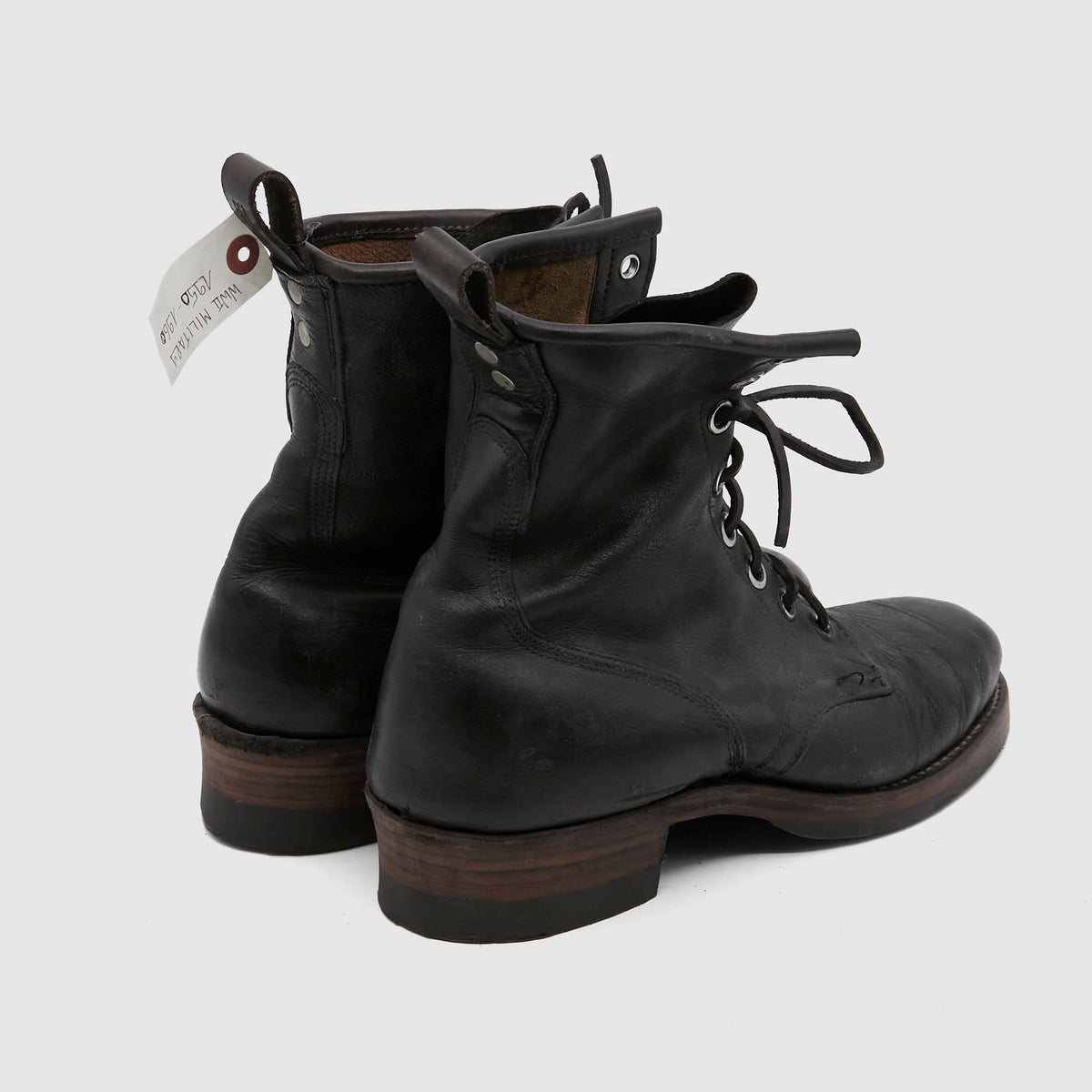 Irregular Vintage Military Boots