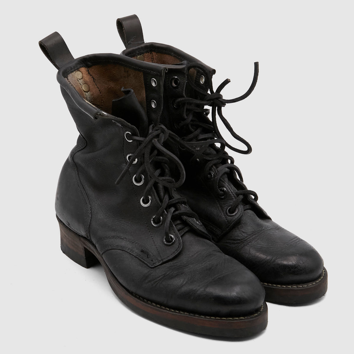 Irregular Vintage Military Boots