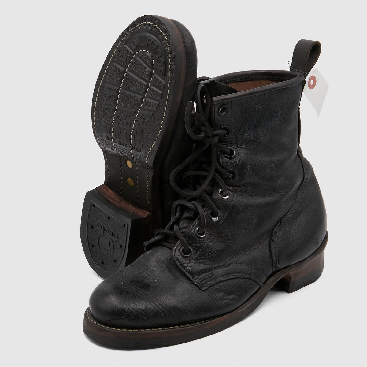 Irregular Vintage Military Boots