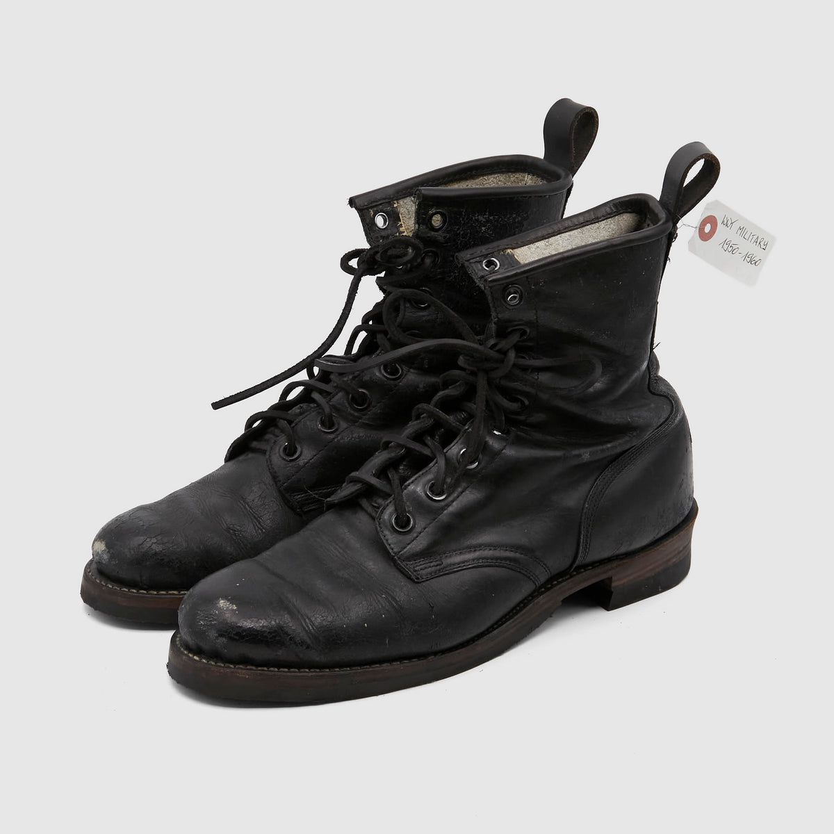 Irregular Vintage Military Boots