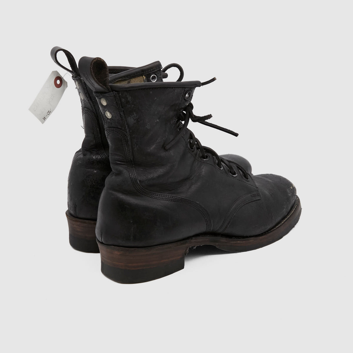 Irregular Vintage Military Boots