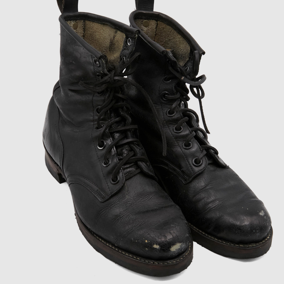 Irregular Vintage Military Boots