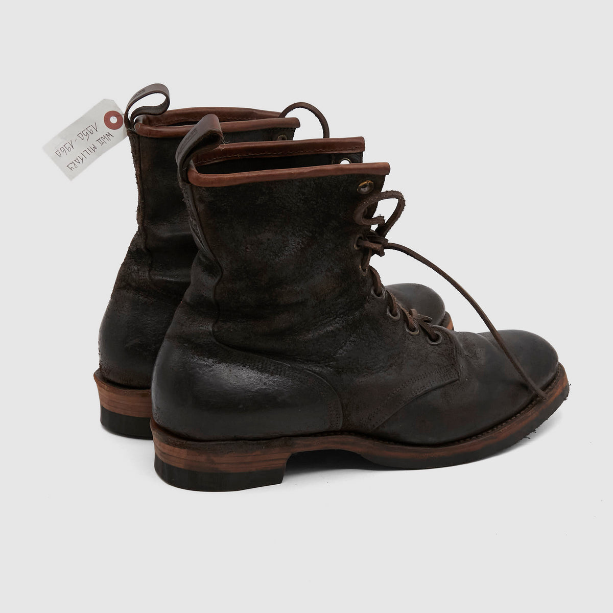 Irregular Vintage Military Boots