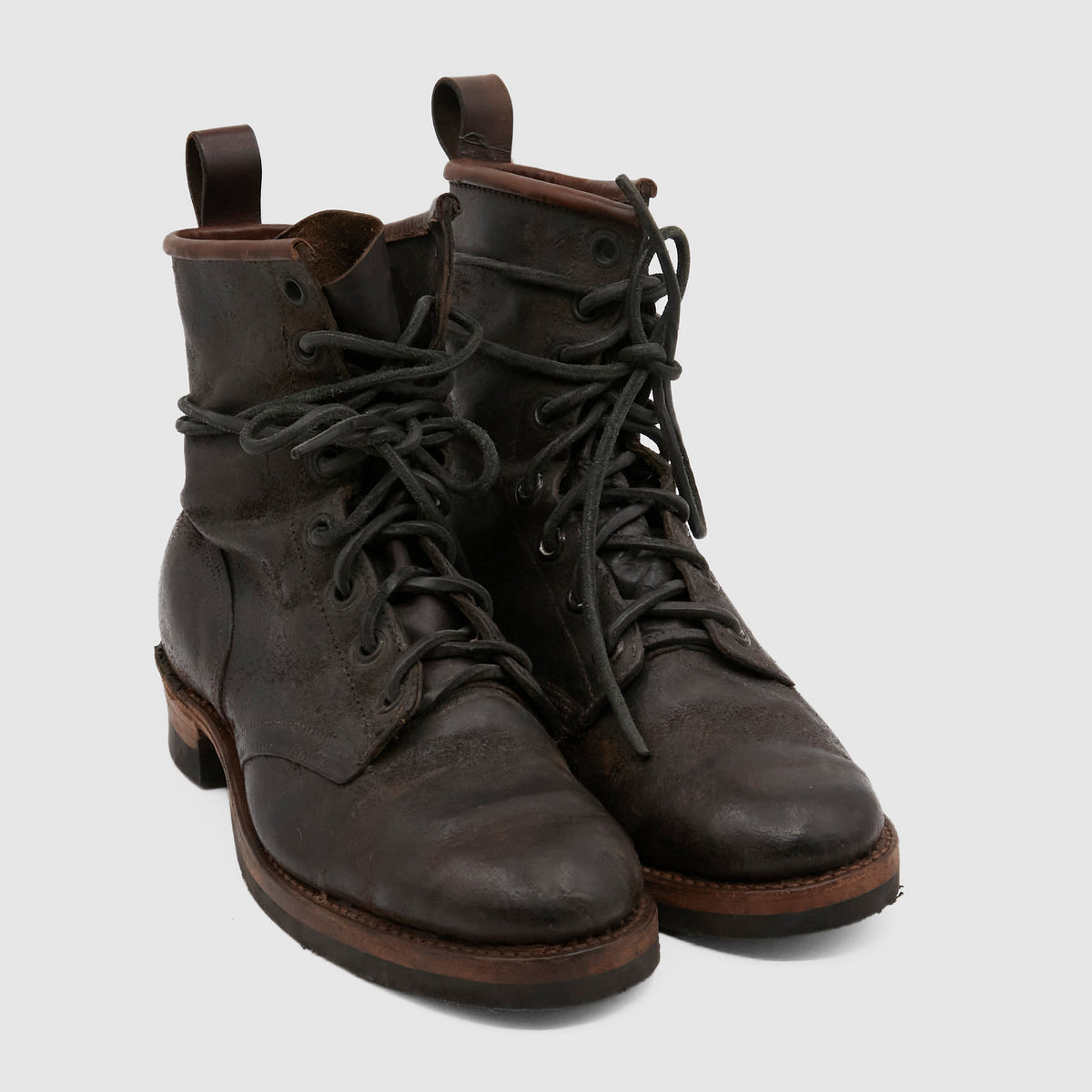 Irregular Vintage Military Boots