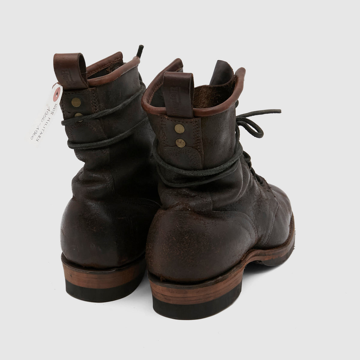 Irregular Vintage Military Boots