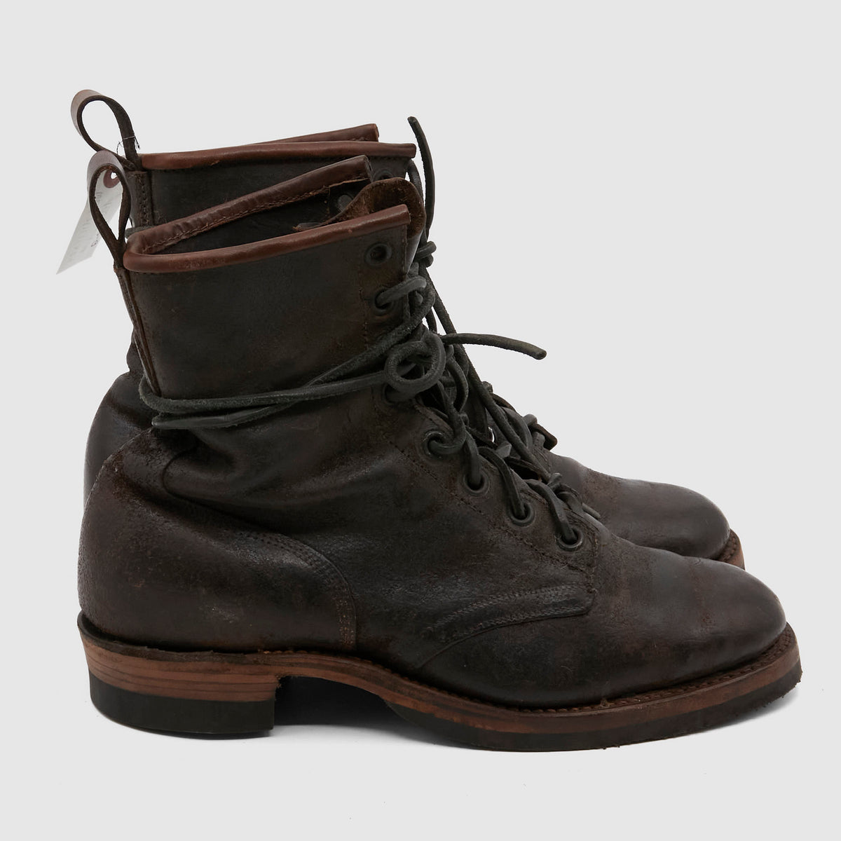Irregular Vintage Military Boots