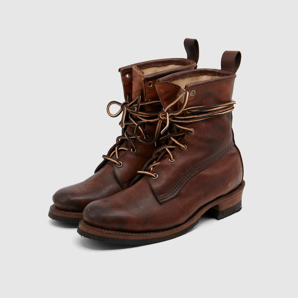 Irregular Vintage Military Boots