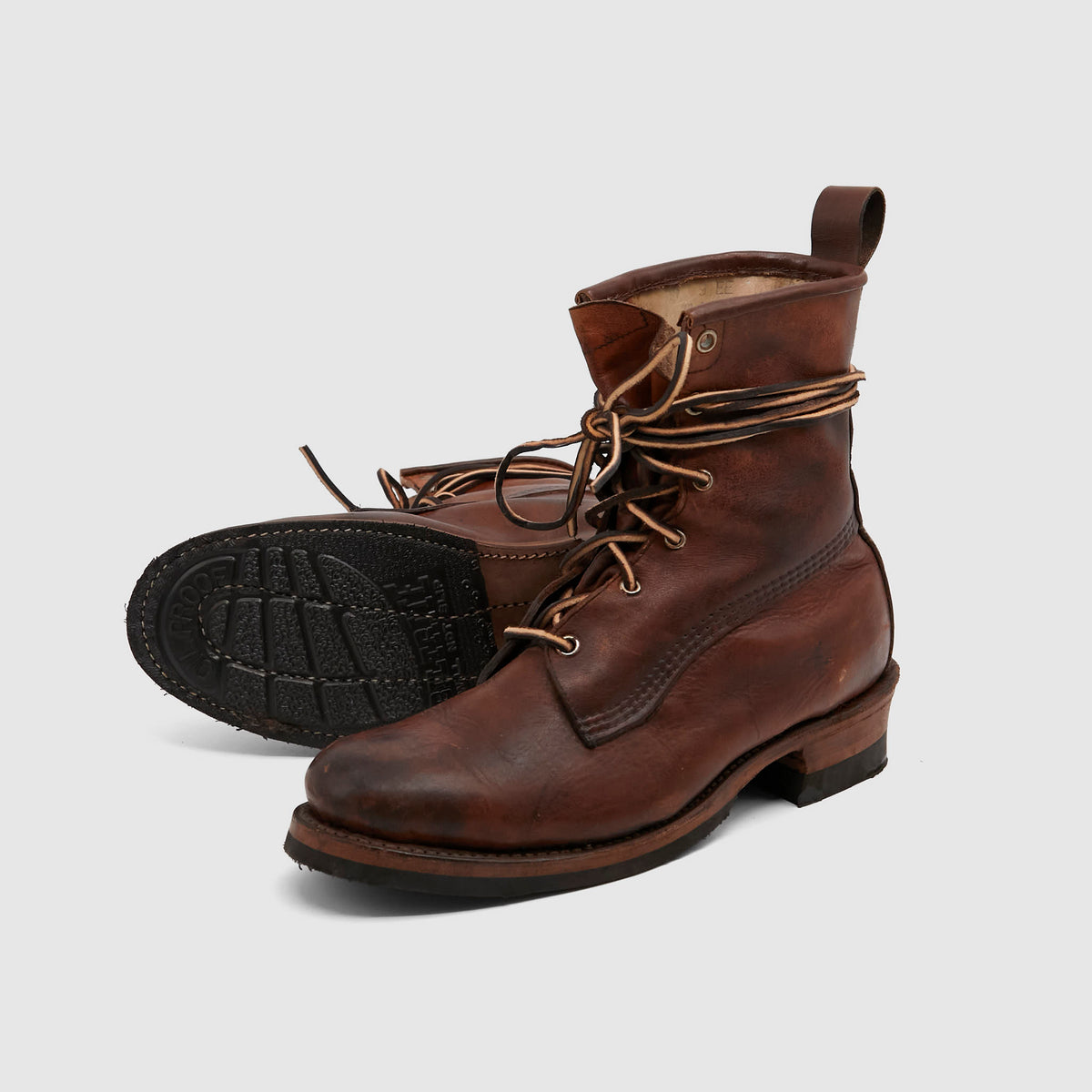 Irregular Vintage Military Boots
