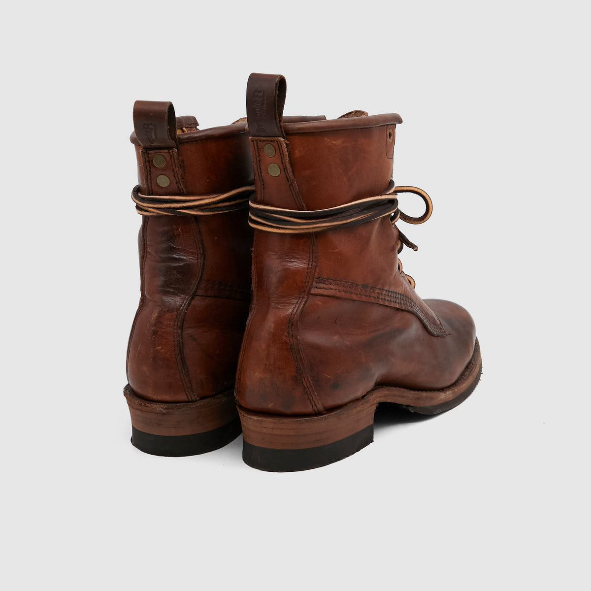 Irregular Vintage Military Boots