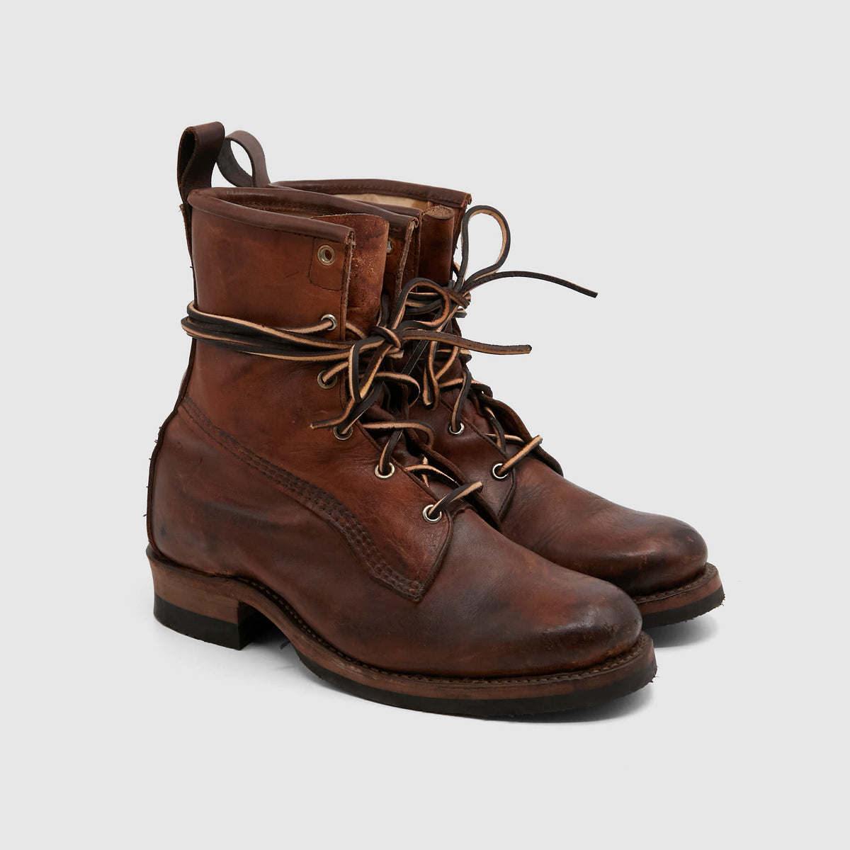 Irregular Vintage Military Boots