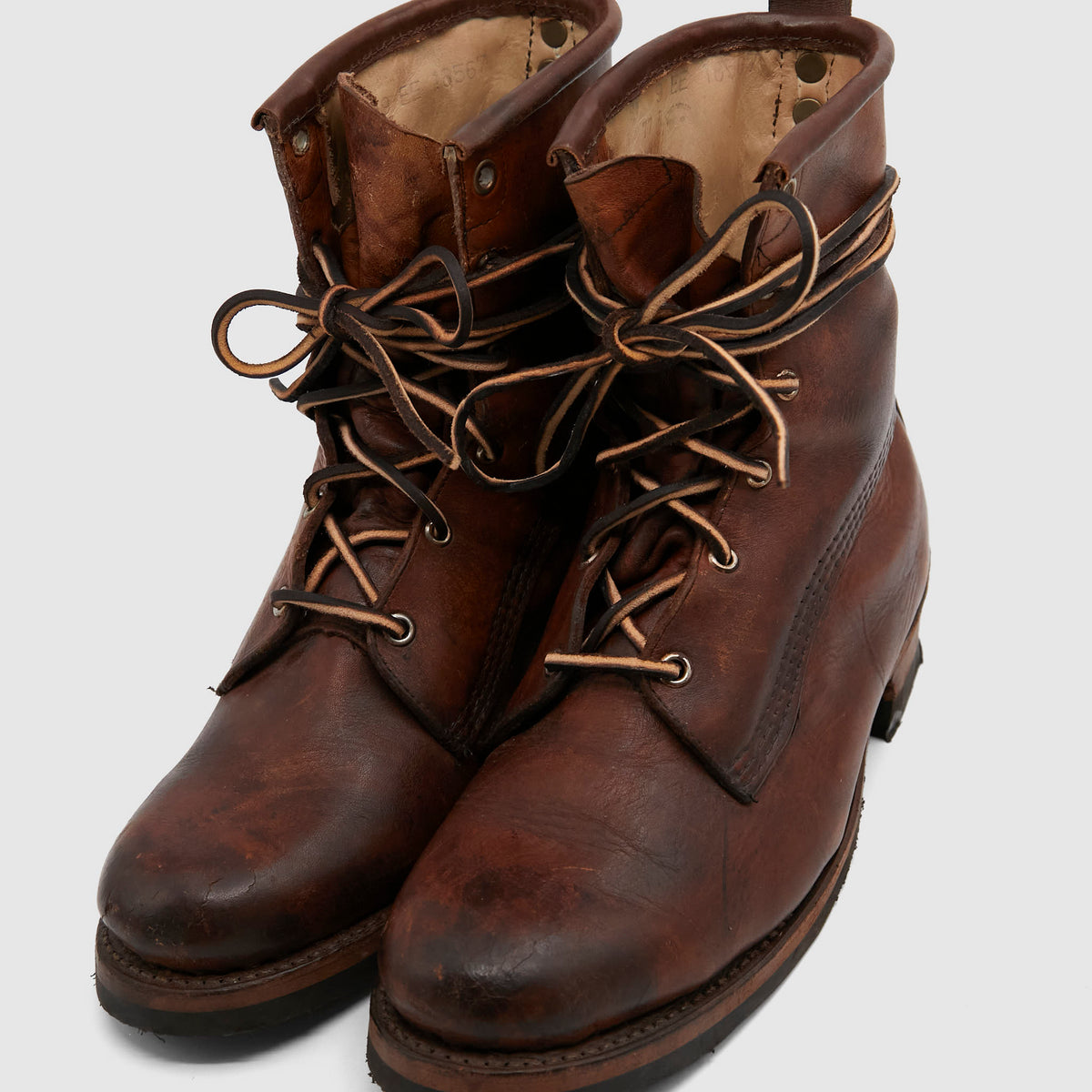 Irregular Vintage Military Boots