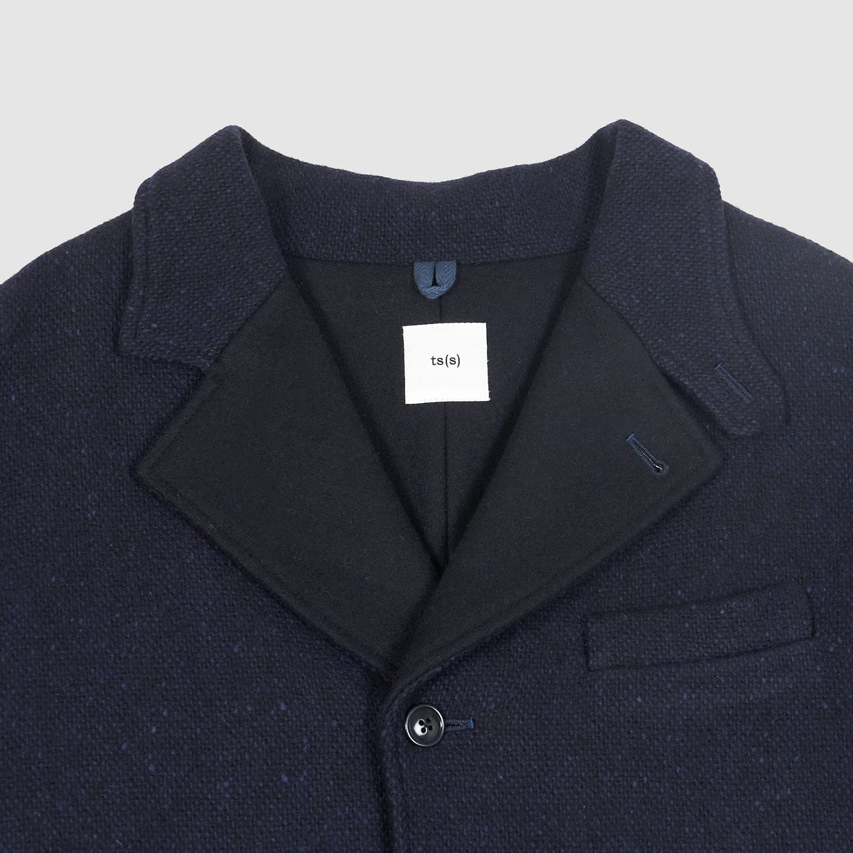 ts(s) Wool Buttoned Caban Jacket