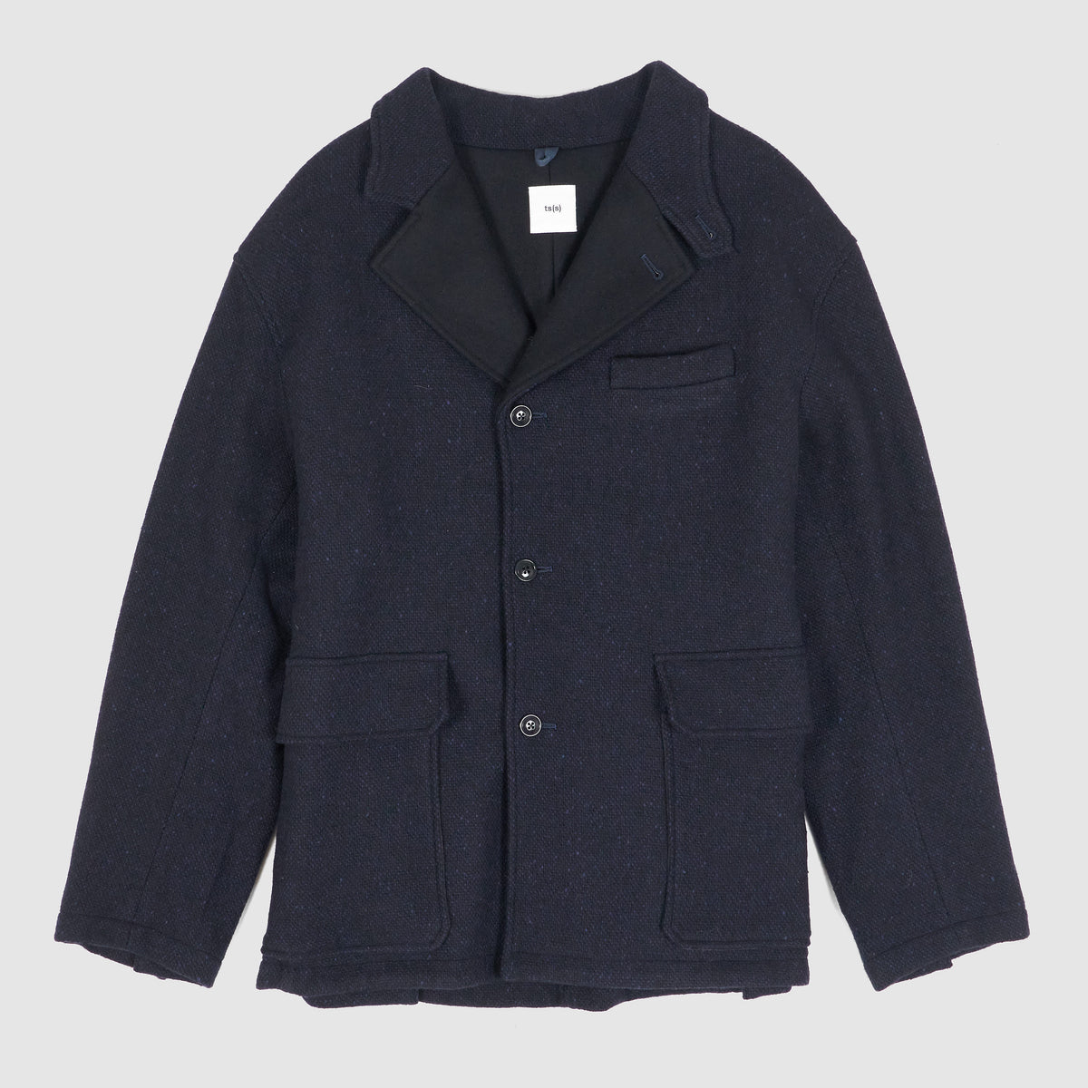 ts(s) Wool Buttoned Caban Jacket