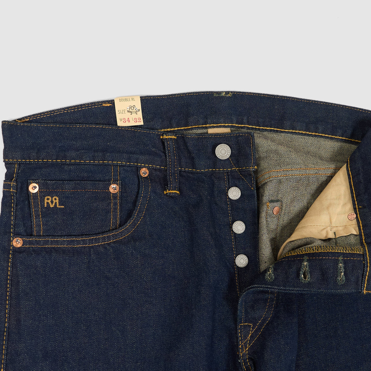 Double RL 5-Pocket Slim Jeans