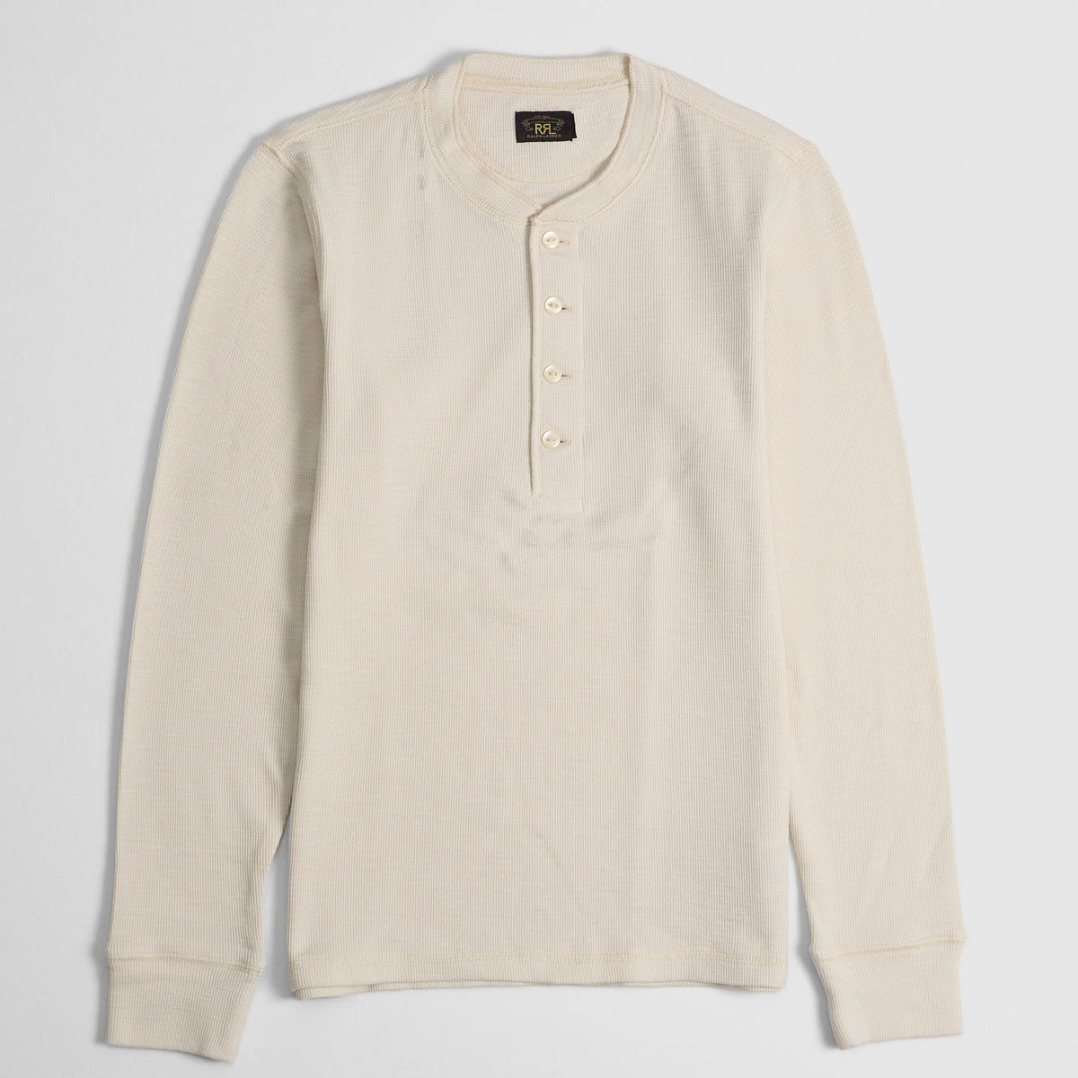 Double RL Ladies Long Sleeve Henley Shirt