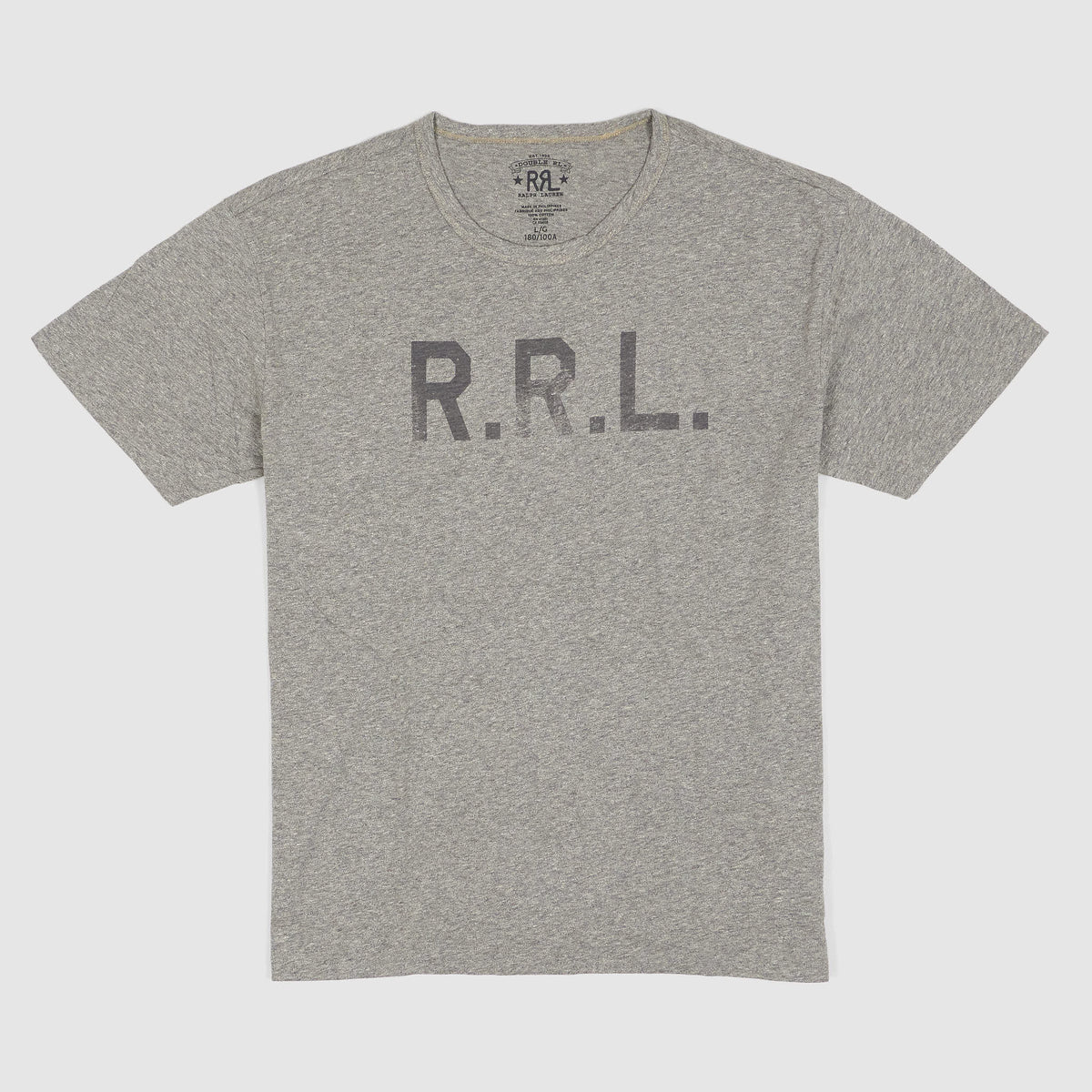 Double RL Crew Neck Printed T-Shirt