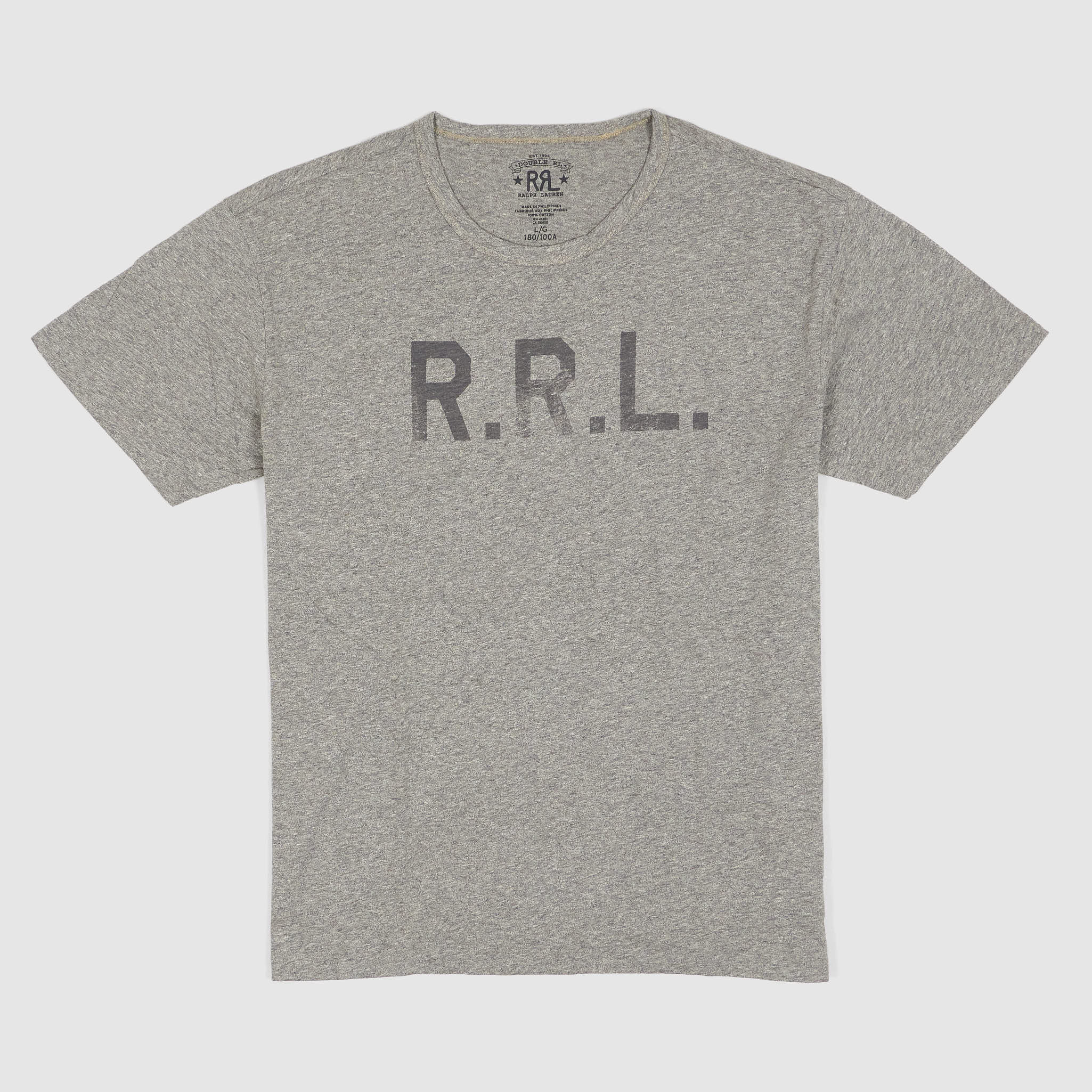 Double RL Crew Neck Printed T-Shirt - DeeCee style
