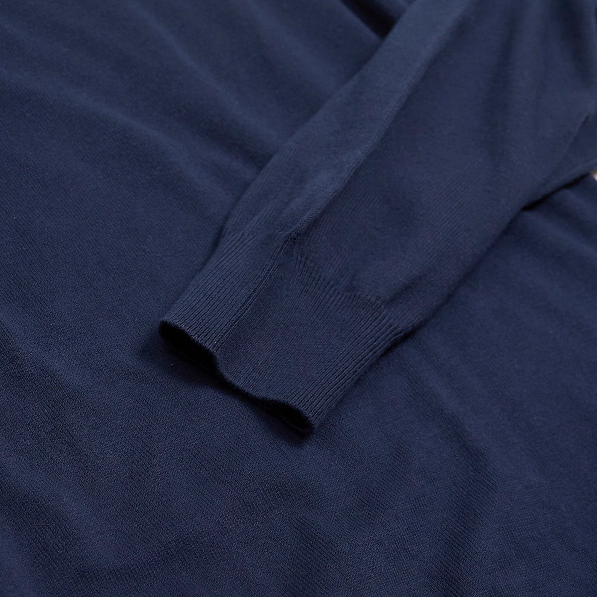 Gran Sasso  Crew Neck Knitted Cotton Pullover