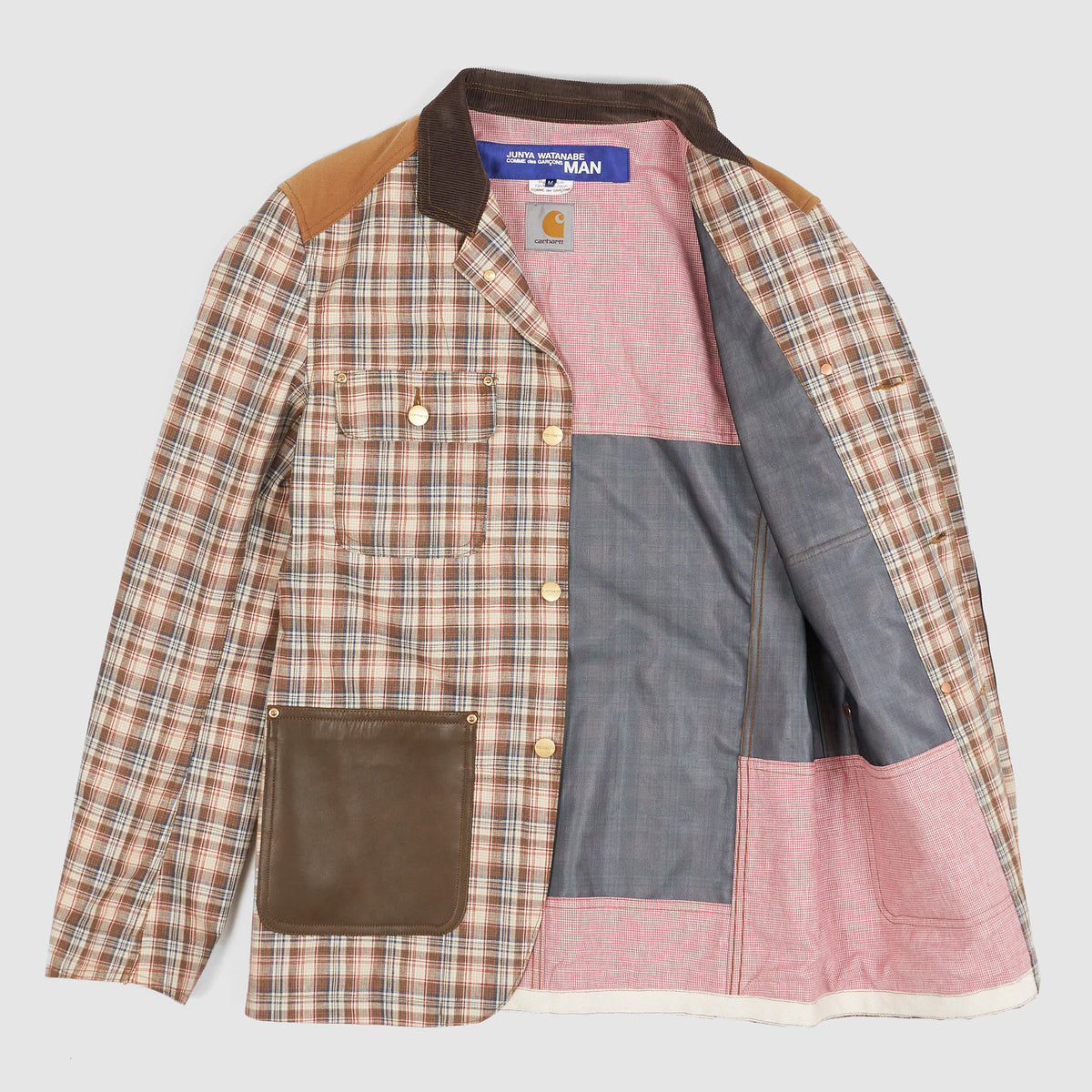 Junya Watanabe Man x Carhartt 4-Pocket Plaid Work Jacket