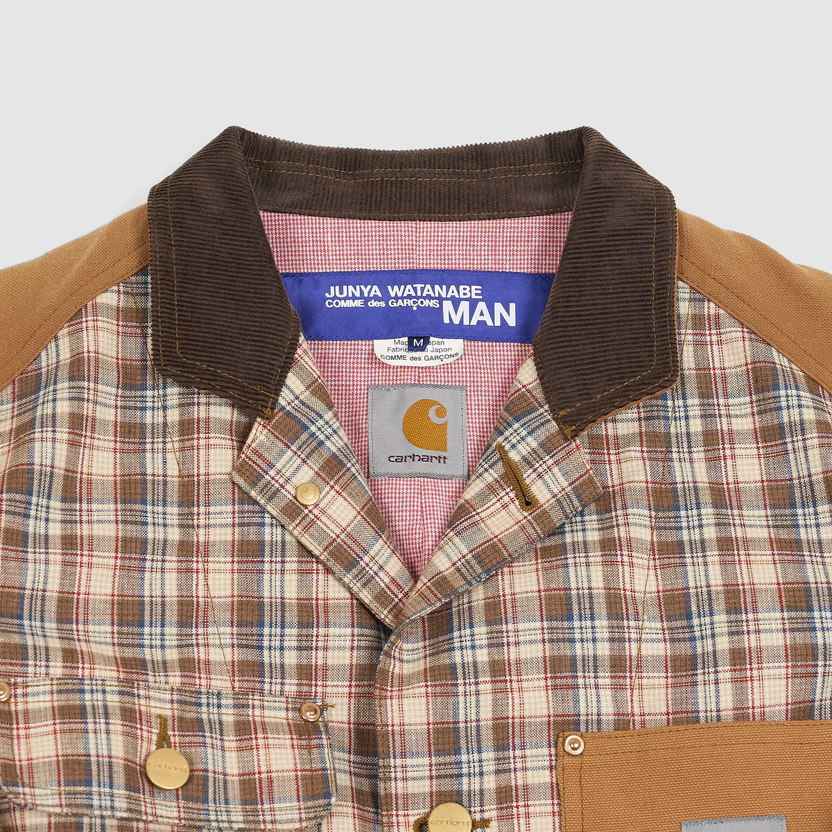 Junya Watanabe Man x Carhartt 4-Pocket Plaid Work Jacket