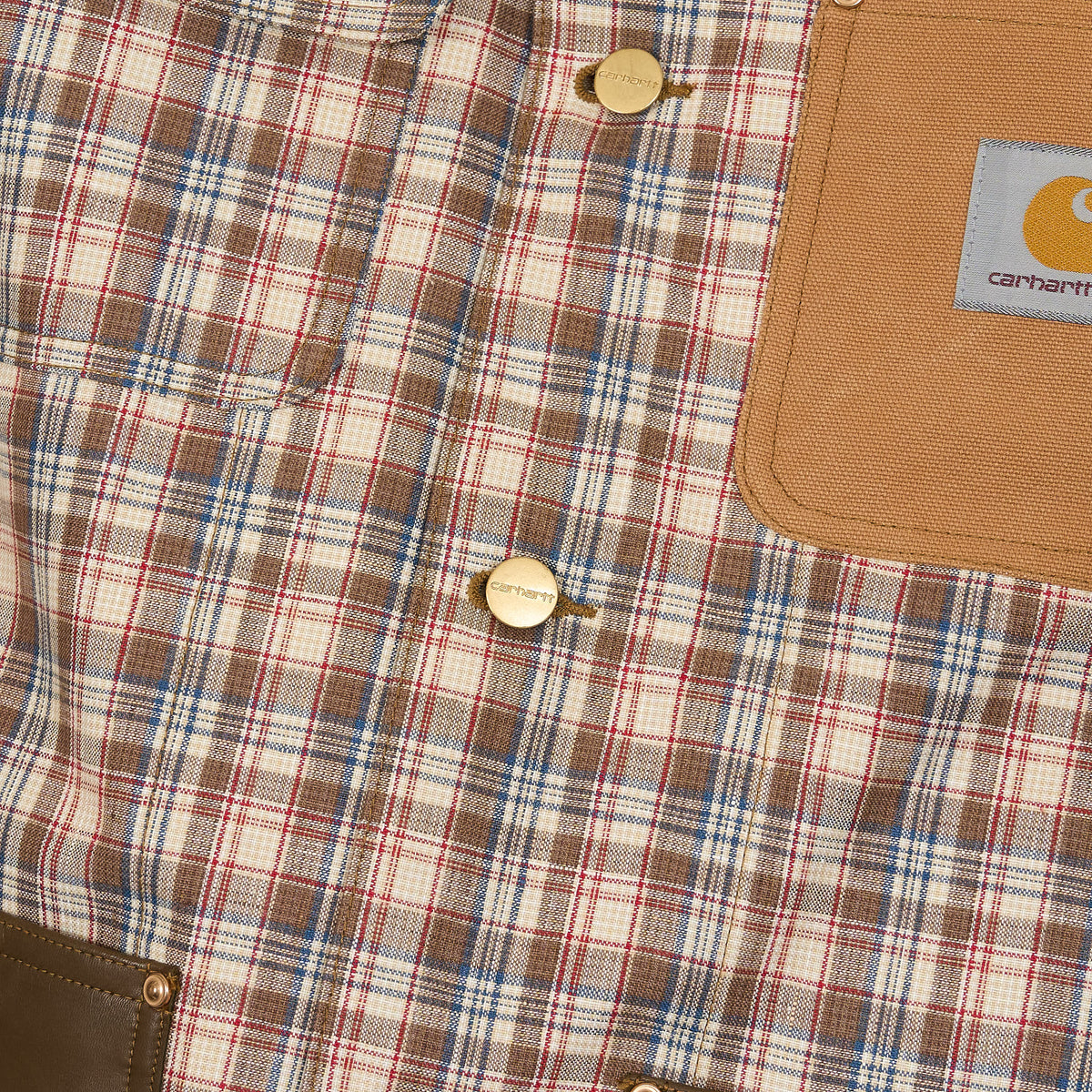 Junya Watanabe Man x Carhartt 4-Pocket Plaid Work Jacket