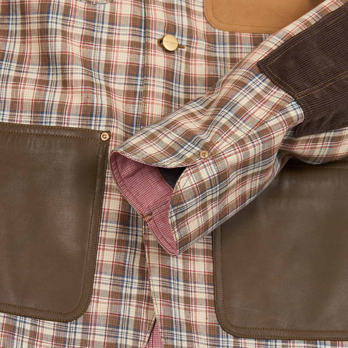 Junya Watanabe Man x Carhartt 4-Pocket Plaid Work Jacket