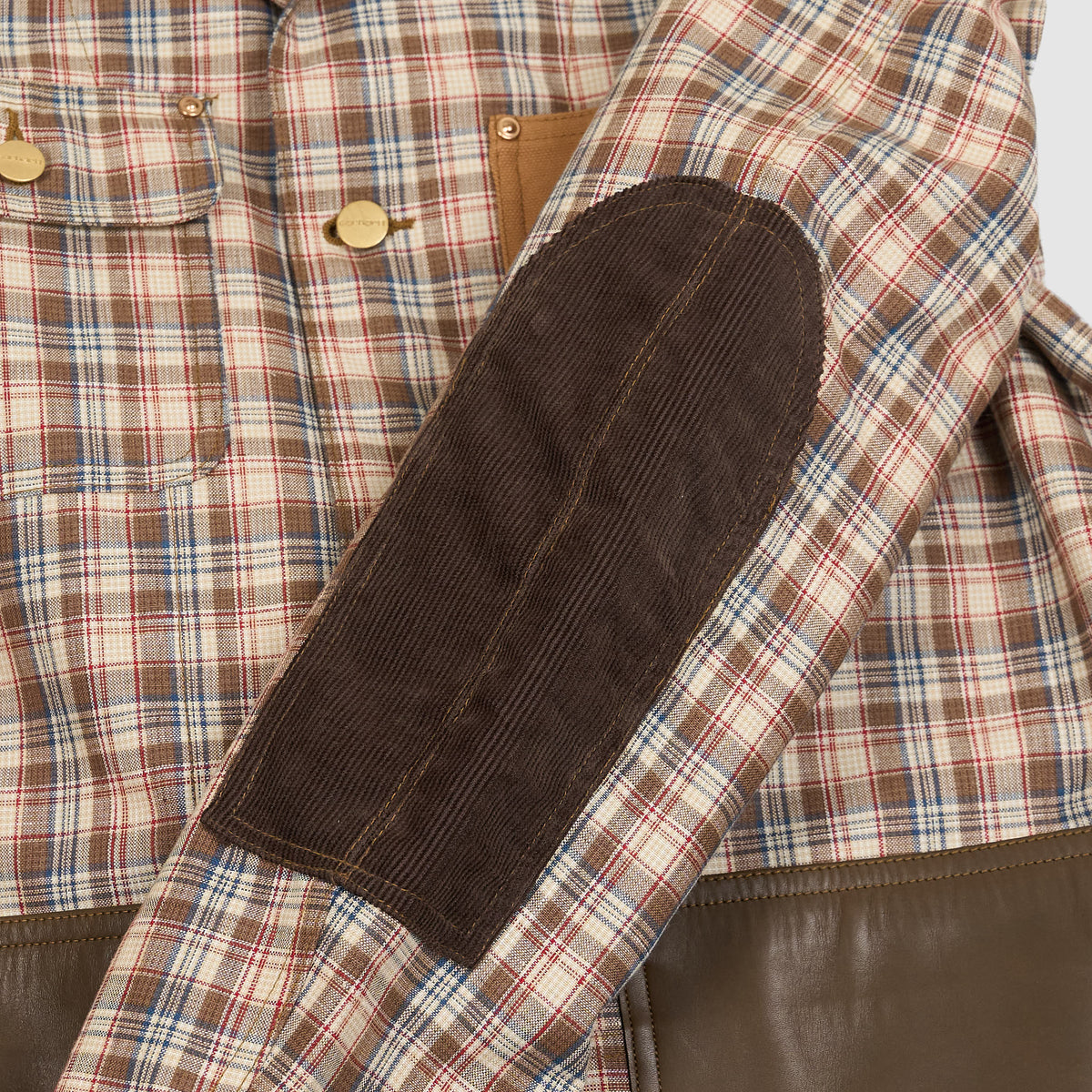 Junya Watanabe Man x Carhartt 4-Pocket Plaid Work Jacket