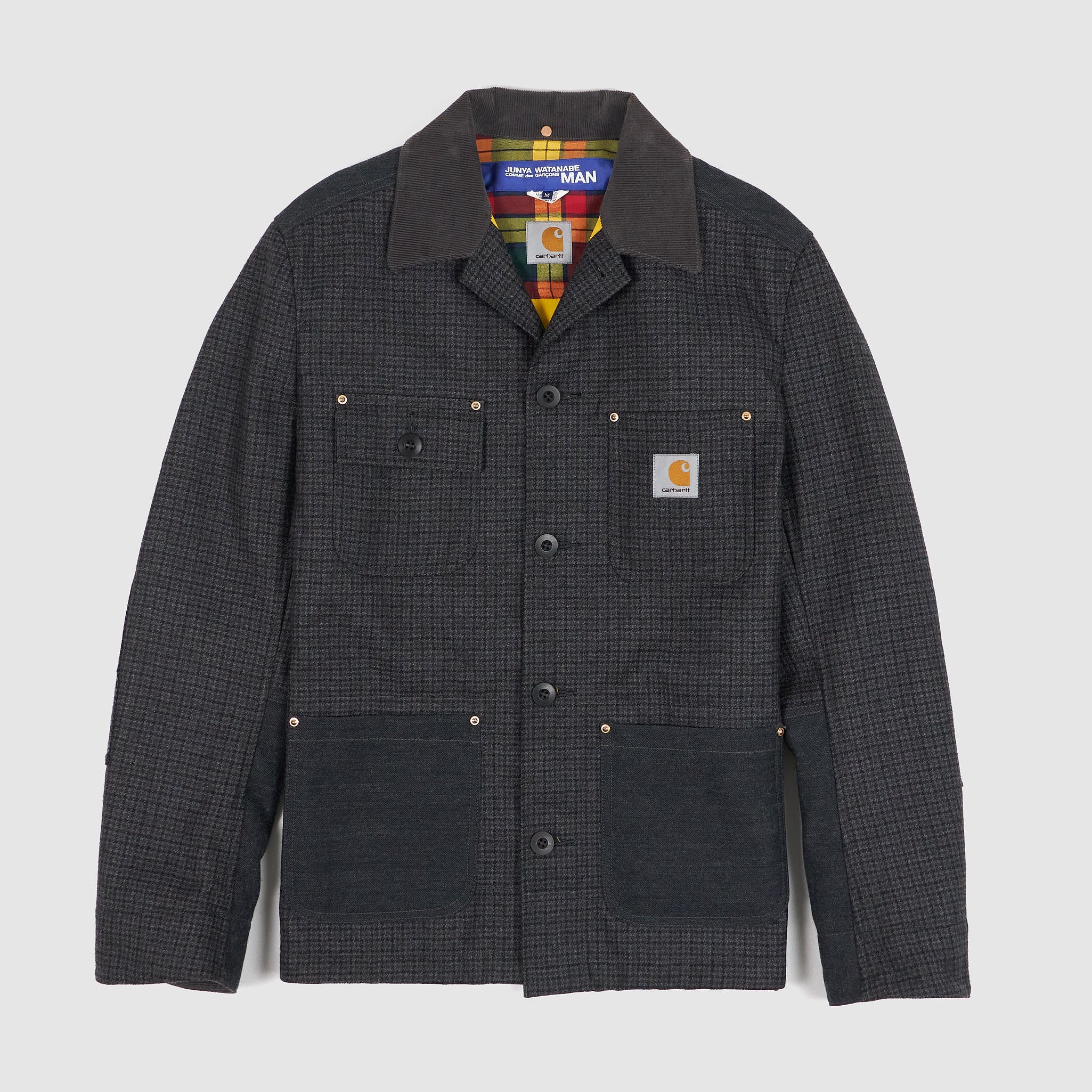 Junya Watanabe MAN × Carhartt Panelled Junya Watanabe MAN x Carhartt Jacket - DeeCee style