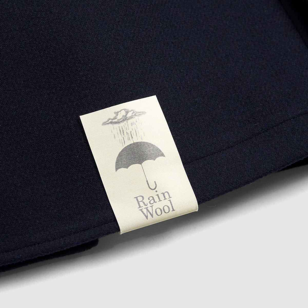 Camplin Rain Wool Navy P-Coat