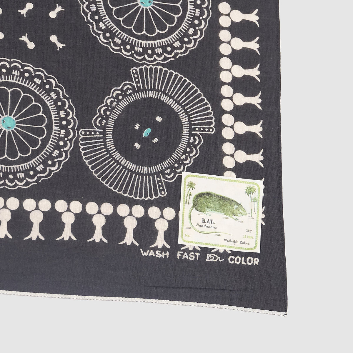 Kapital Navy Conchos Bandana