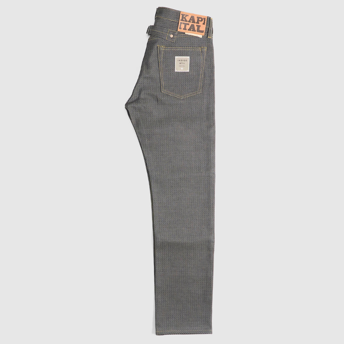Kapital Century Denim Five Pocket with Cinch Back No. 7+S
