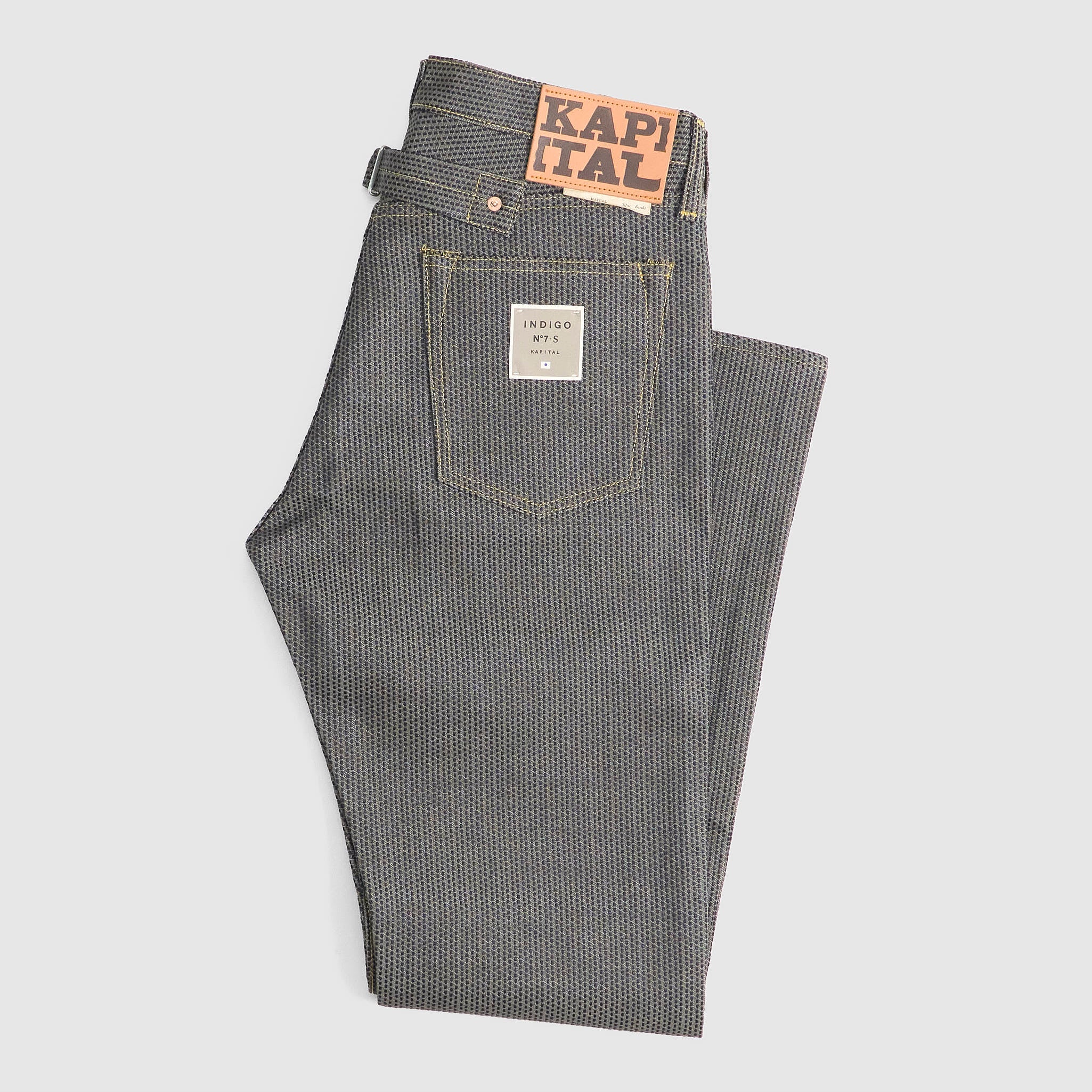Kapital 5 Pocket Monkey Cisco Century Denim Buckleback - DeeCee style