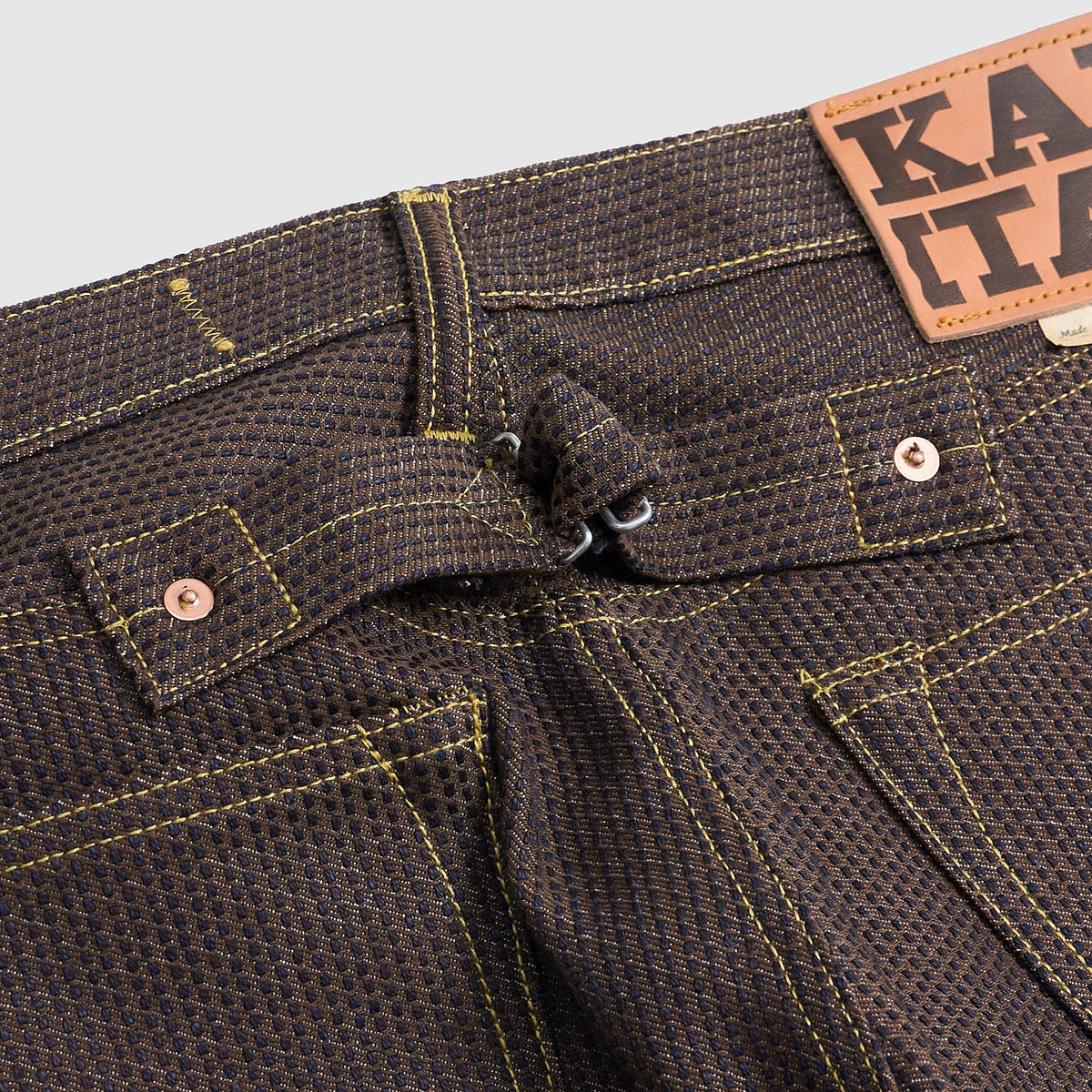 Kapital Century Denim Five Pocket with Cinch Back No. 5+S