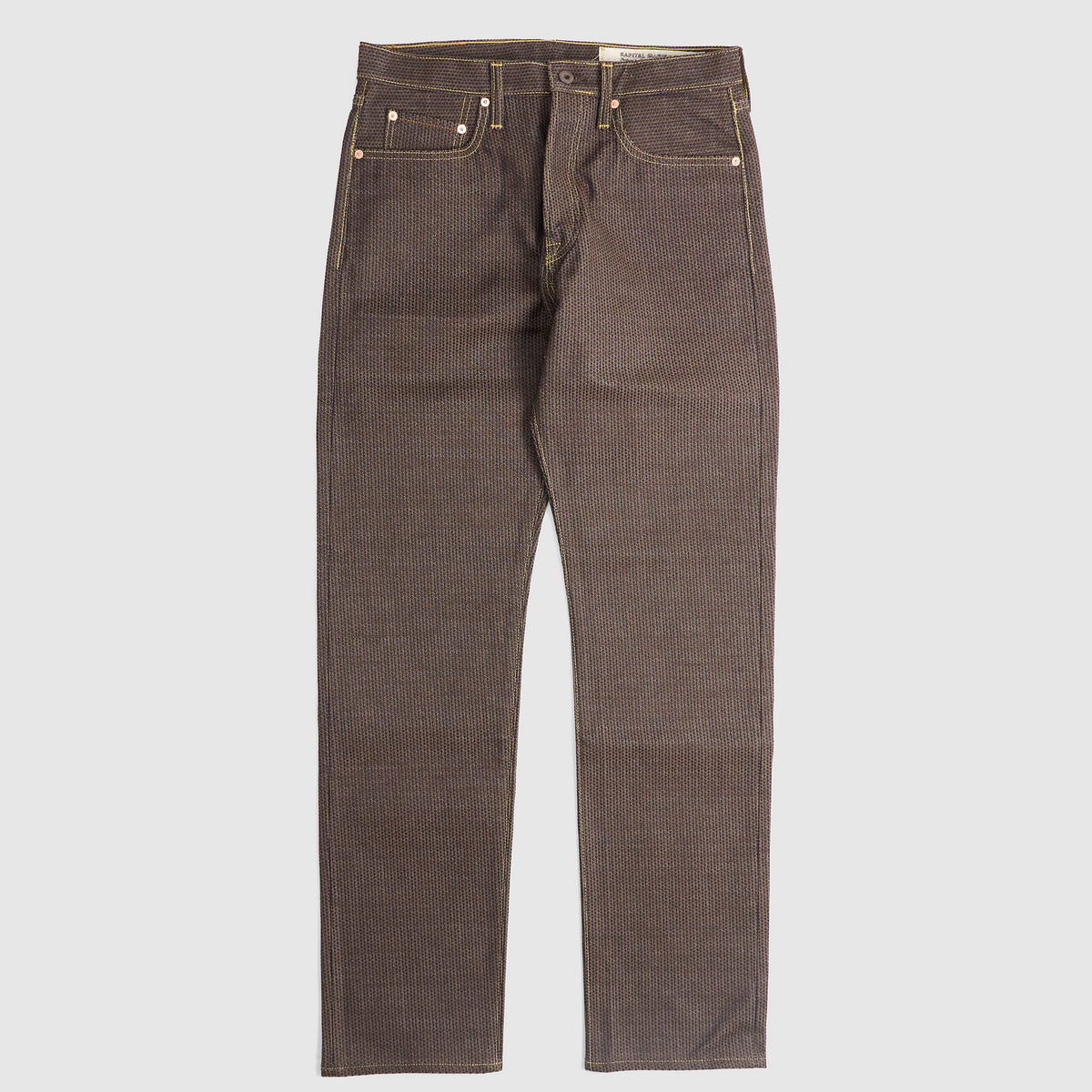 Kapital Century Denim Five Pocket with Cinch Back No. 5+S