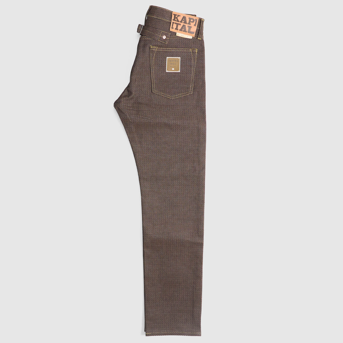 Kapital Century Denim Five Pocket with Cinch Back No. 5+S