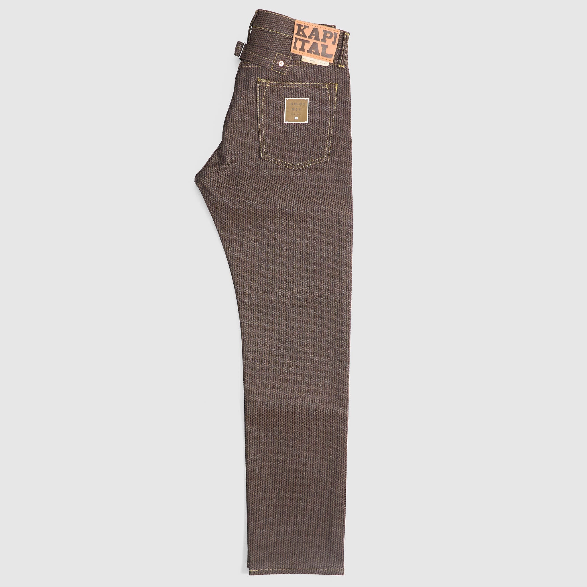 Kapital 5 Pocket Monkey Cisco Century Denim Buckleback - DeeCee style