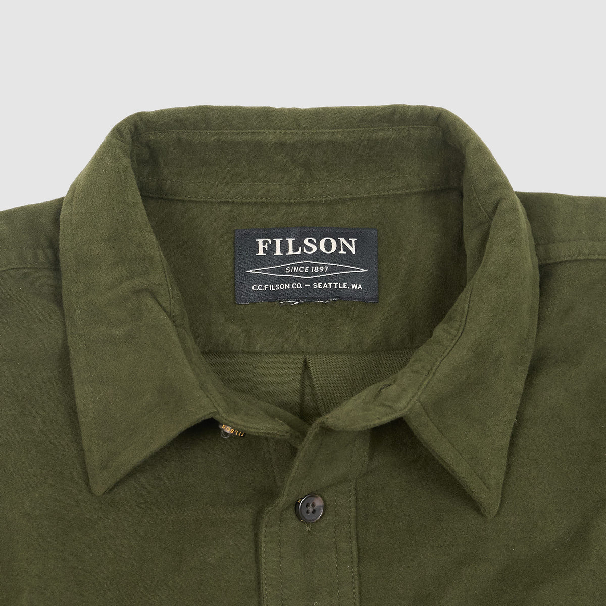 Filson Cotton Moleskin Sports Shirt up to Big Sizes