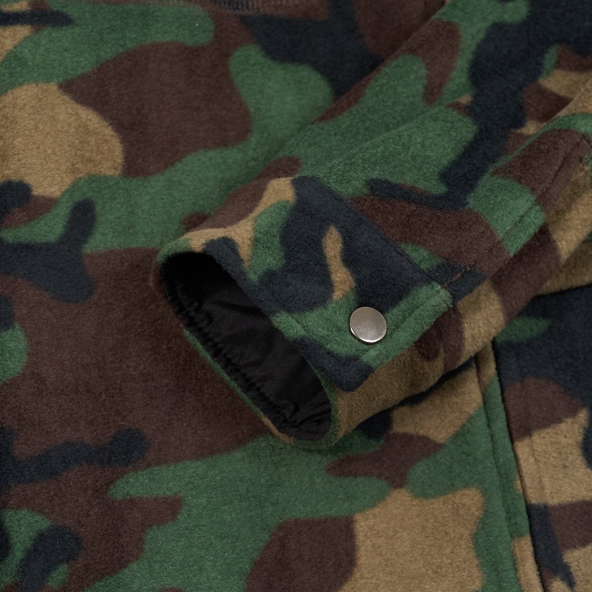 Stüssy Camouflage Zip Up Fleece